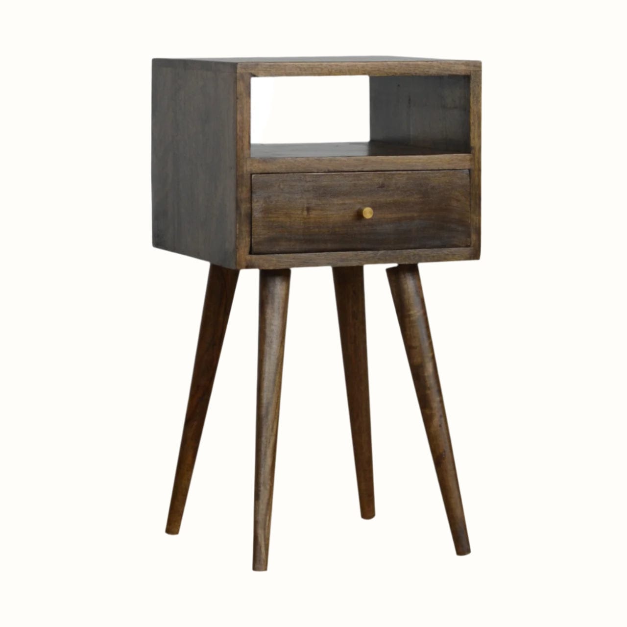 Bokel Home Bedside Tables Littler Bedside Table, Small - Grey Wash