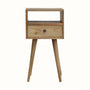 Bokel Home Bedside Tables Littler Bedside Table, Small - Natural