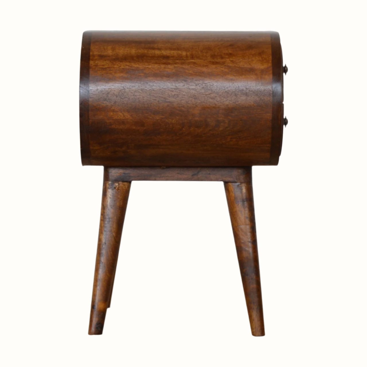 Bokel Home Bedside Tables Merrill 2 Drawer Bedside Table, Medium - Chestnut