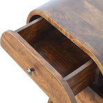 Bokel Home Bedside Tables Merrill 2 Drawer Bedside Table, Medium - Chestnut