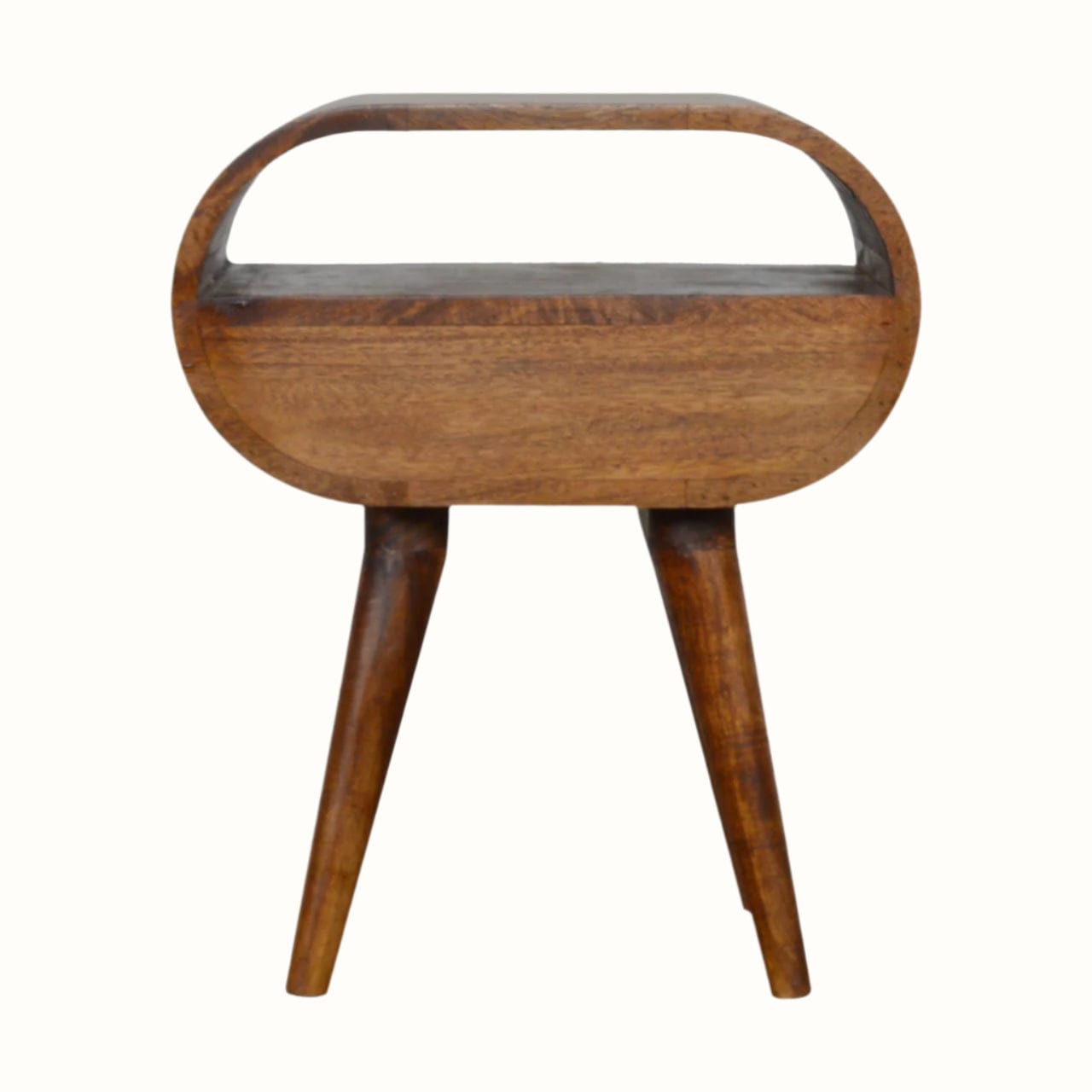 Bokel Home Bedside Tables Merrill Open Bedside Table - Chestnut