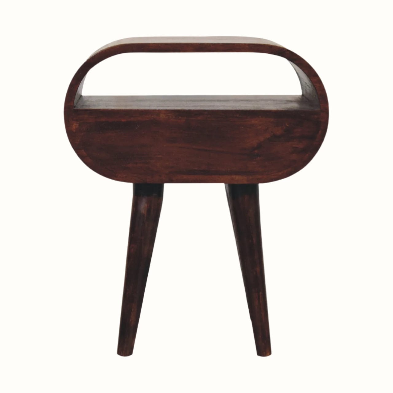 Bokel Home Bedside Tables Merrill Open Bedside Table - Light Walnut