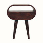 Bokel Home Bedside Tables Merrill Open Bedside Table - Light Walnut