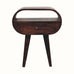 Bokel Home Bedside Tables Merrill Open Bedside Table - Light Walnut