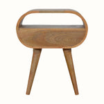 Bokel Home Bedside Tables Merrill Open Bedside Table - Natural