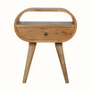 Bokel Home Bedside Tables Merrill Open Bedside Table - Natural