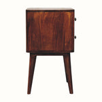 Bokel Home Bedside Tables Mintz Bedside Table - Chestnut