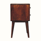 Bokel Home Bedside Tables Mintz Bedside Table - Chestnut