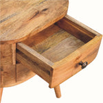 Bokel Home Bedside Tables Molina Bedside Table, Small - Natural