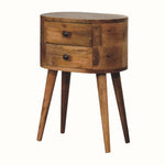 Bokel Home Bedside Tables Molina Bedside Table, Small - Natural