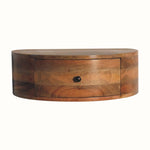 Bokel Home Bedside Tables Molina Wall-Mounted Bedside Table - Natural
