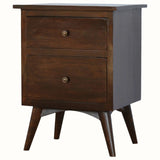 Bokel Home Bedside Tables Nilson Bedside Table - Walnut