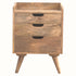 Bokel Home Bedside Tables Nordell Bedside Table, Medium - Natural