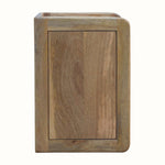 Bokel Home Bedside Tables Nordell Cube Bedside Table - Natural
