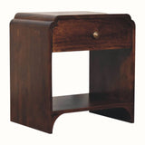 Bokel Home Bedside Tables Orel Bedside Table, Medium - California Walnut