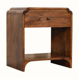 Bokel Home Bedside Tables Orel Bedside Table, Medium -  Chestnut