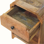 Bokel Home Bedside Tables Orel Bedside Table, Small - Natural