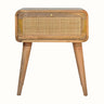 Bokel Home Bedside Tables Wellner 1 Drawer Bedside Table, Medium - Natural