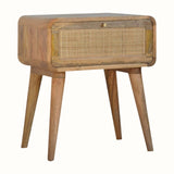 Bokel Home Bedside Tables Wellner 1 Drawer Bedside Table, Medium - Natural