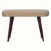Bokel Home Bench Boren Cream Boucle Bench - Honey Caramel
