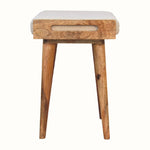Bokel Home Bench Keene Bench - Cream Boucle/Natural