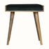 Bokel Home Bench Keene Bench - Forest Green Velvet/Natural