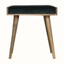 Bokel Home Bench Keene Bench - Forest Green Velvet/Natural