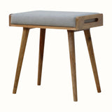 Bokel Home Bench Keene Bench - Grey Tweed/Natural