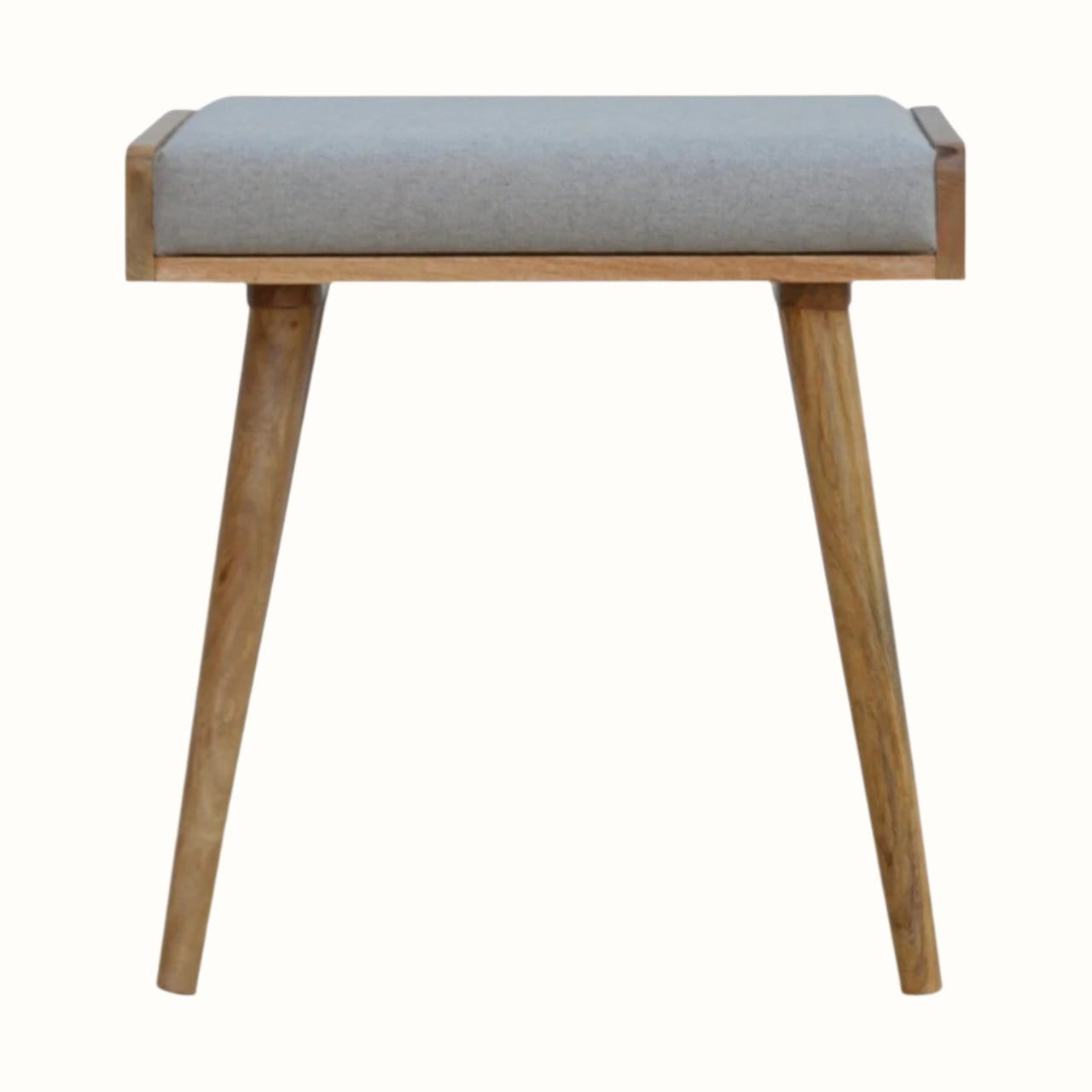 Bokel Home Bench Keene Bench - Grey Tweed/Natural