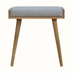 Bokel Home Bench Keene Bench - Grey Tweed/Natural