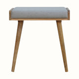 Bokel Home Bench Keene Bench - Grey Tweed/Natural