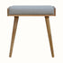 Bokel Home Bench Keene Bench - Grey Tweed/Natural