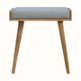 Bokel Home Bench Keene Bench - Grey Tweed/Natural
