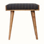 Bokel Home Bench Keene Bench - Pewter Tweed/Natural