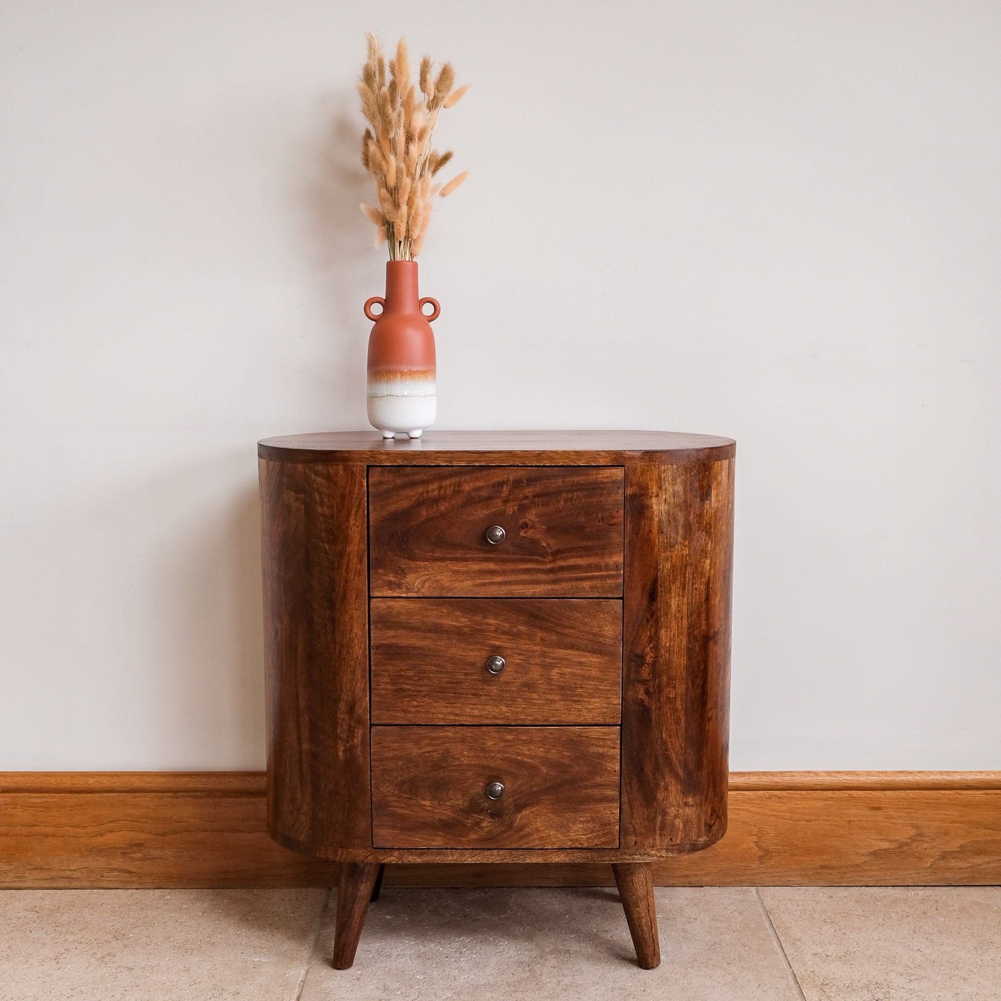 Bokel Home Cabinet Molina Cabinet, Small - Chestnut