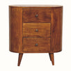 Bokel Home Cabinet Molina Cabinet, Small - Chestnut
