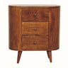 Bokel Home Cabinet Molina Cabinet, Small - Chestnut
