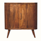 Bokel Home Cabinets & Sideboards Boren Cabinet with Chunky Handles, Medium - Chestnut