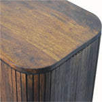 Bokel Home Cabinets & Sideboards Boren Cabinet with Chunky Handles, Medium - Chestnut