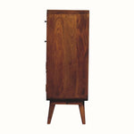 Bokel Home Cabinets & Sideboards Hamade 2 Drawer Cabinet - Chestnut