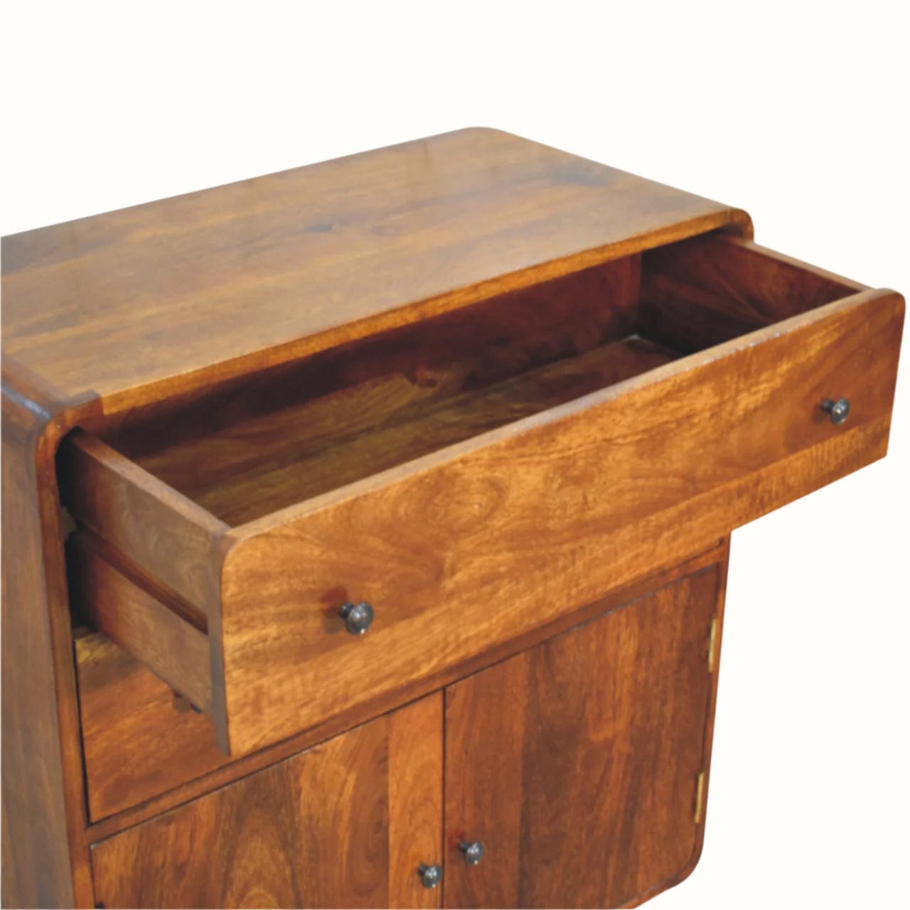 Bokel Home Cabinets & Sideboards Hamade 2 Drawer Cabinet - Chestnut