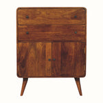 Bokel Home Cabinets & Sideboards Hamade 2 Drawer Cabinet - Chestnut