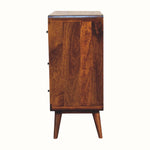 Bokel Home Cabinets & Sideboards Hamade Chest of 5 Drawers - Chestnut