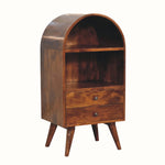 Bokel Home Cabinets & Sideboards Molina Open Storage Cabinet - Chestnut
