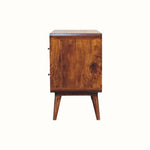 Bokel Home Chest of Drawers Hamade Chest of 2 Drawers - Chestnut