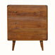 Bokel Home Chest of Drawers Hamade Chest of 3 Drawers, Medium - Chestnut