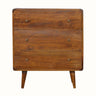 Bokel Home Chest of Drawers Hamade Chest of 3 Drawers, Medium - Chestnut