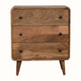 Bokel Home Chest of Drawers Hamade Chest of 3 Drawers, Small - Natural
