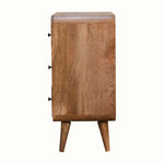 Bokel Home Chest of Drawers Hamade Chest of 3 Drawers, Small - Natural