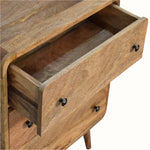 Bokel Home Chest of Drawers Hamade Chest of 3 Drawers, Small - Natural